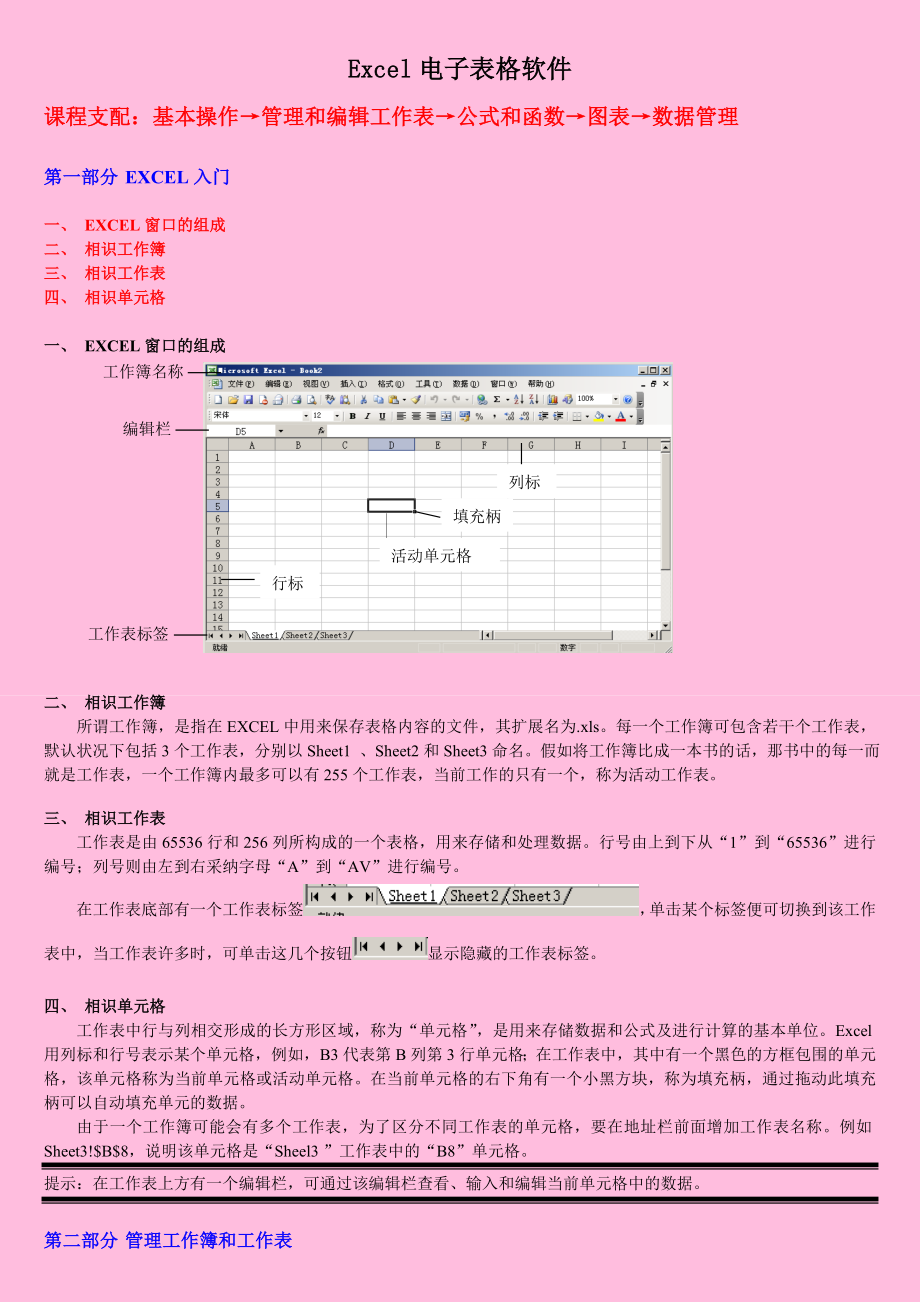 EXCEL电子表格教案.docx_第1页