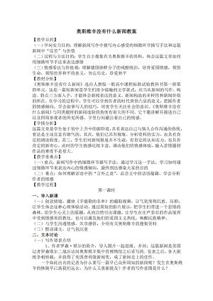 奥斯维辛没有什么新闻教案.docx