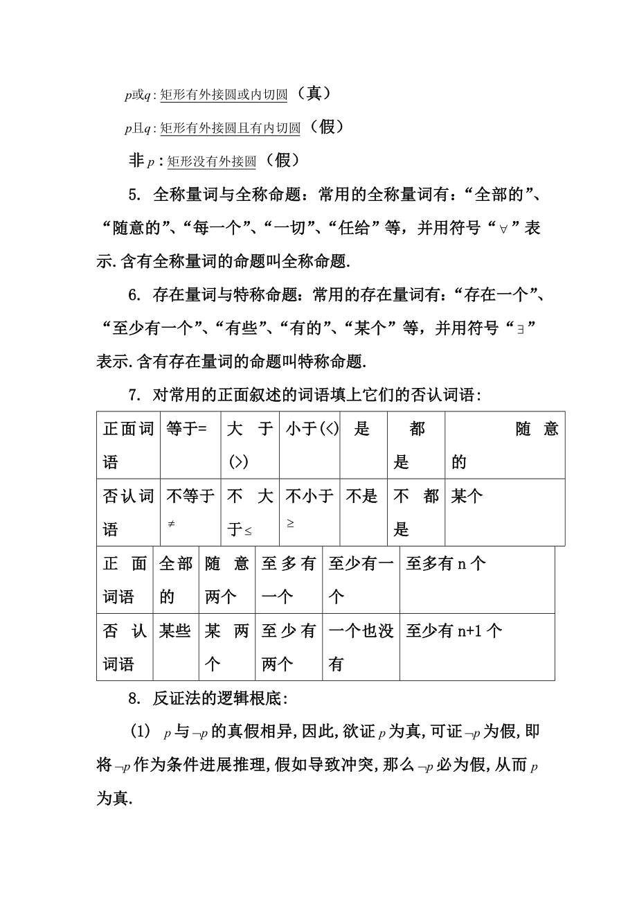 常用逻辑用语复习教案.docx_第2页