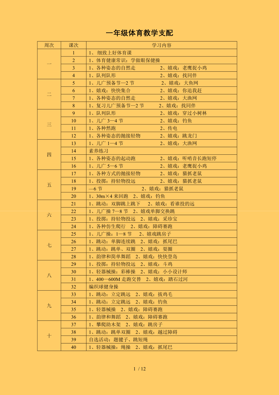 一年级体育教案_图文.docx_第1页