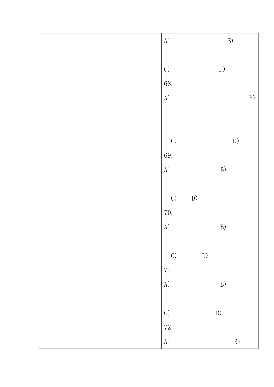 大学英语六级完形填空试题10篇与答案.docx_第2页