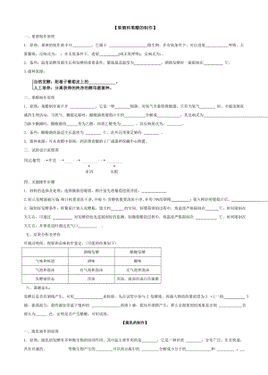 高中生物选修一知识点填空总结.docx