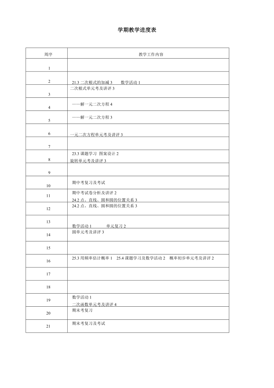 九年级初三数学上册教案全册详细.docx_第1页