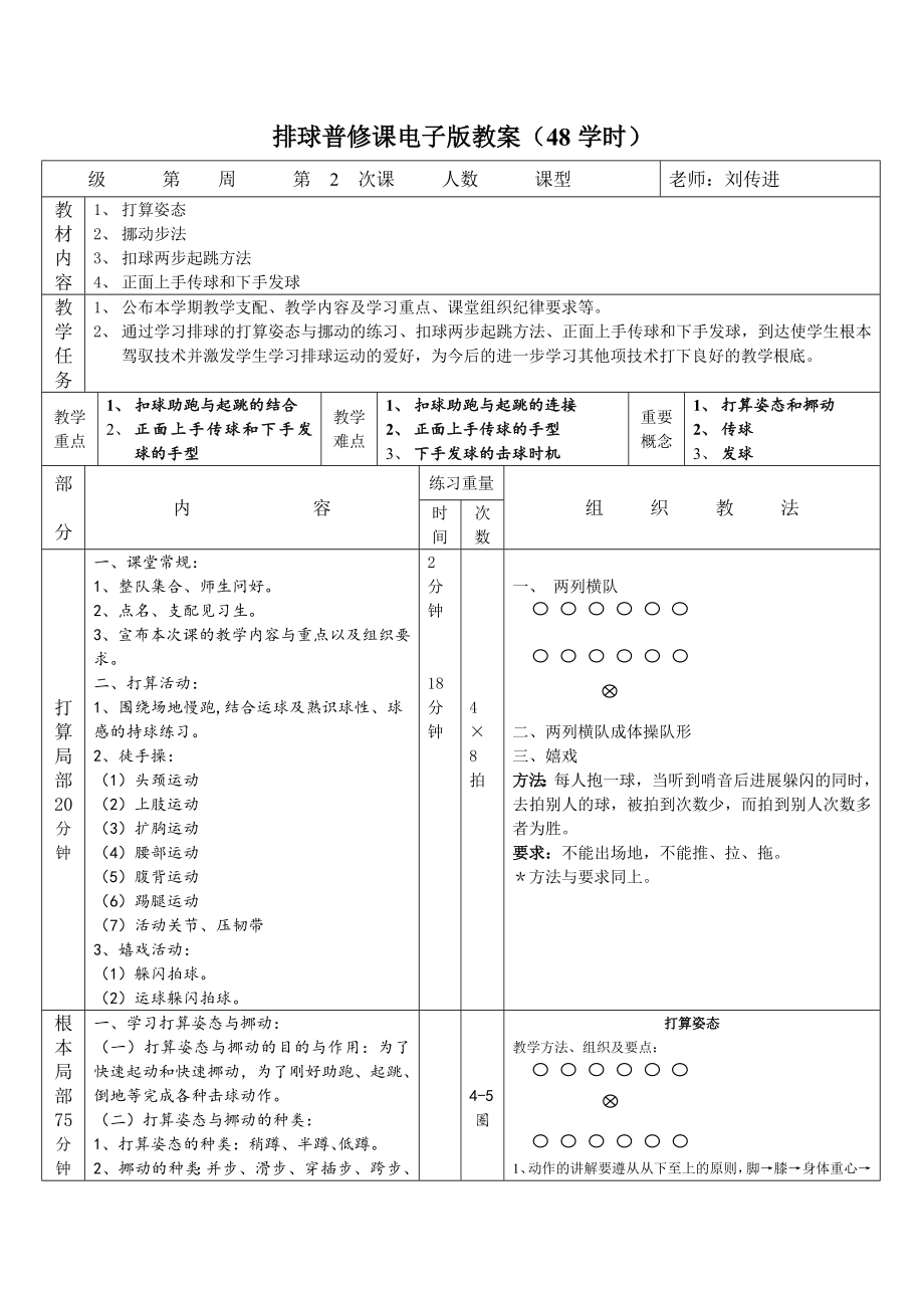 全部排球详细教案1.docx_第2页