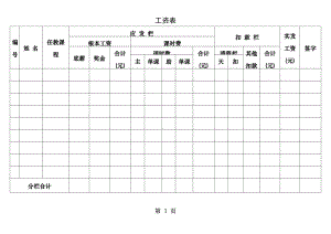 培训机构工资表.docx