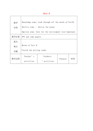 七年级英语下册Unit8IsthereapostofficenearhereSectionB3aSelfCheck教案人教新目标版.docx