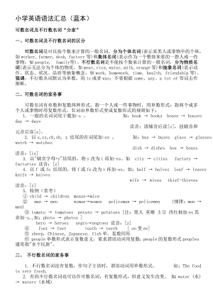 小学英语语法基础知识大全蓝本1.docx