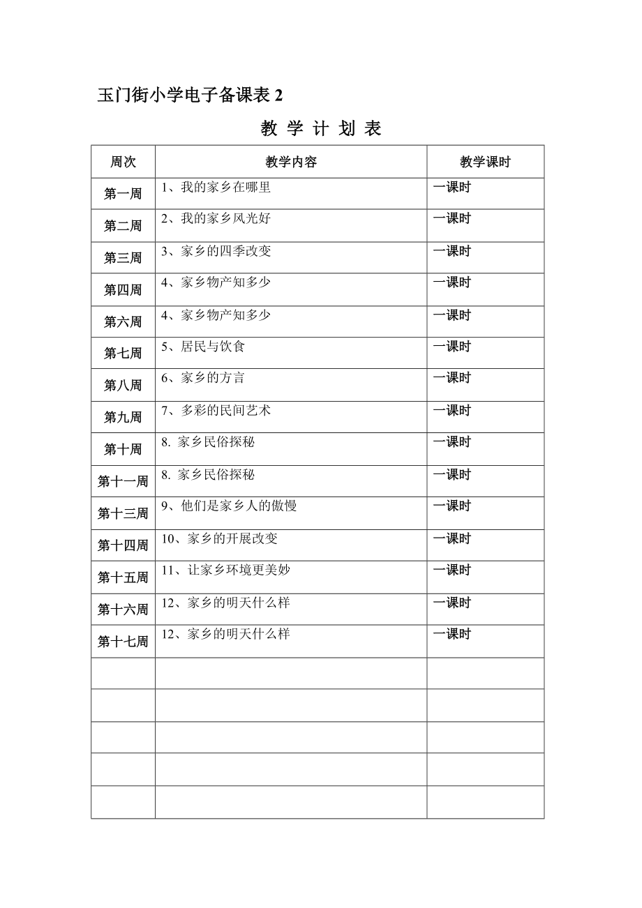 未来版品德与社会四年级下册教案.docx_第2页