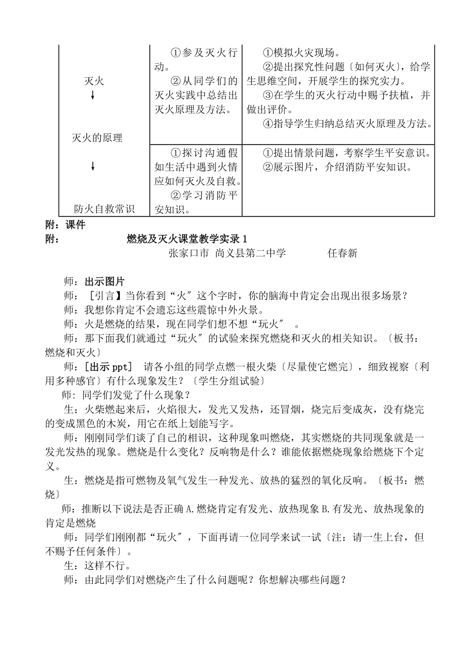 年级化学-燃烧与灭火教案.docx_第2页