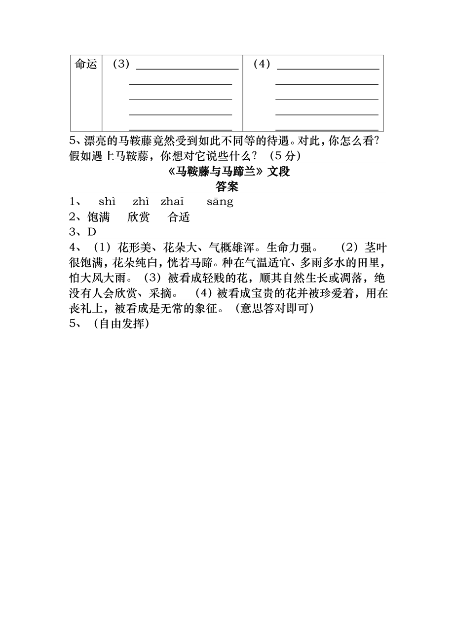 小学阅读理解(含答案).docx_第2页