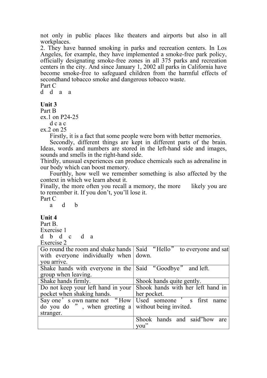 全新版大学英语听说教程4复习资料doc.docx_第2页