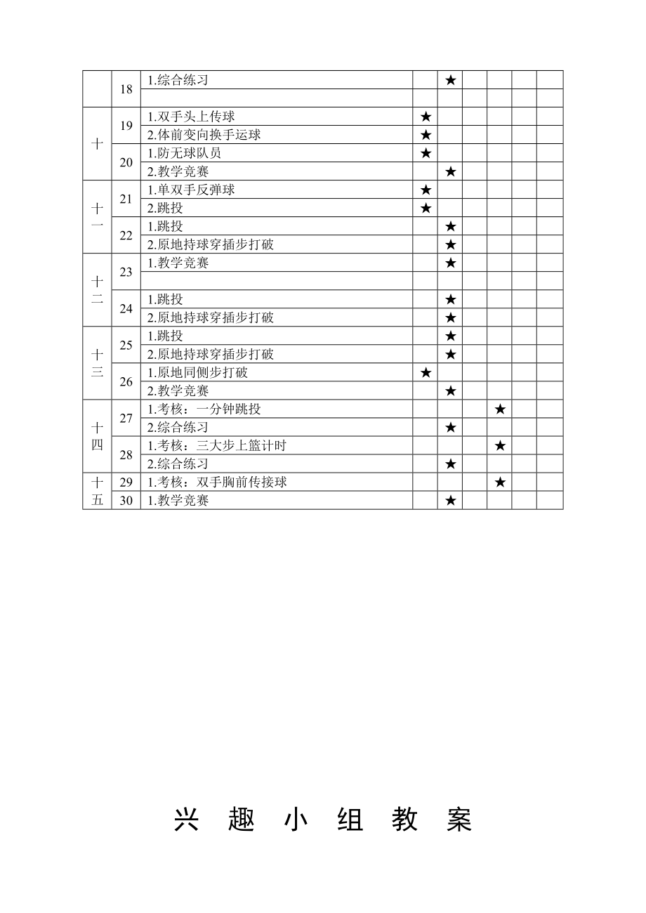 篮球兴趣小组教学计划和教案.docx_第2页