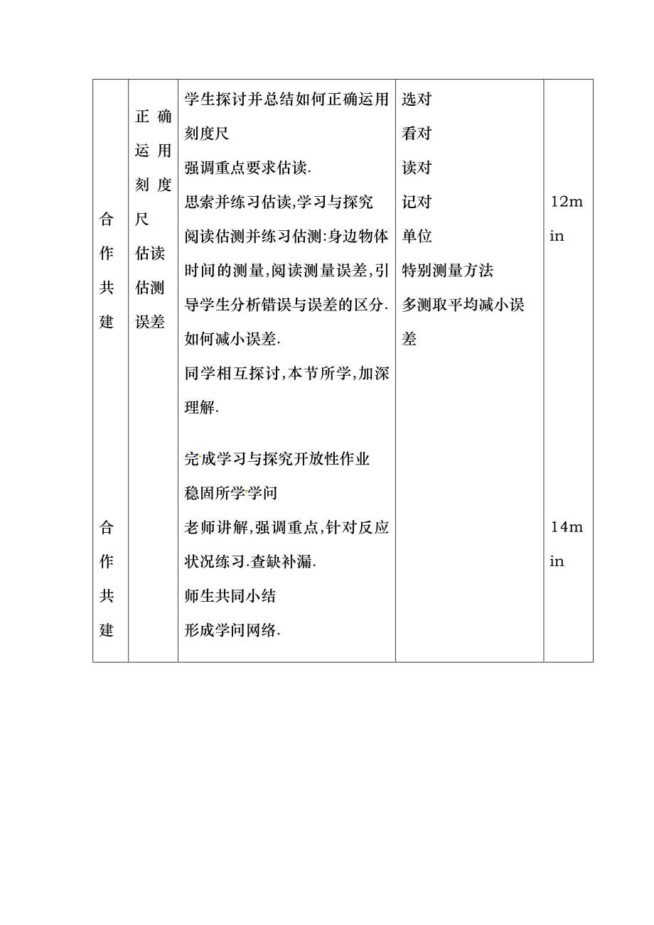 物理初二上沪科版22节长度与时间的测量教案.docx_第2页