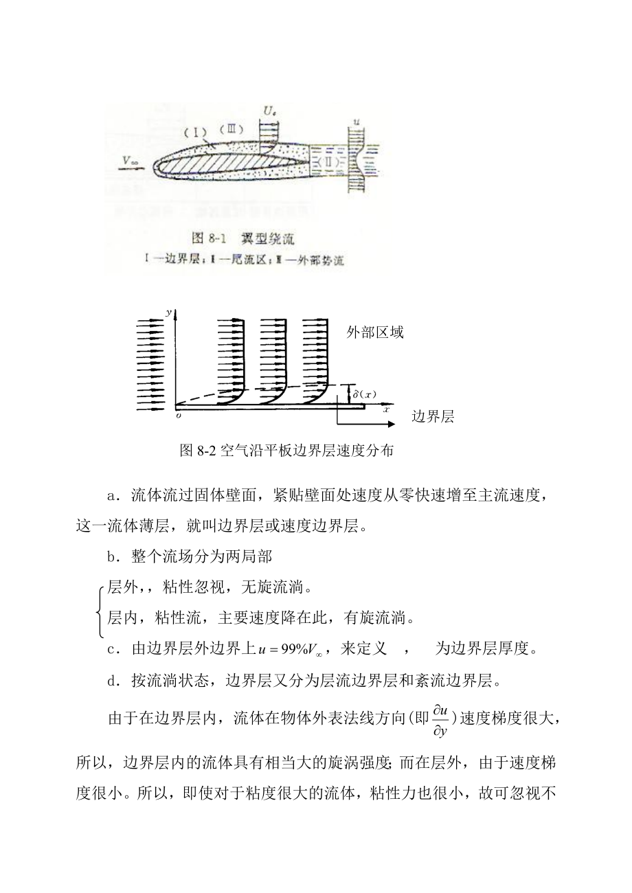 流体力学教案第8章边界层理论.docx_第2页