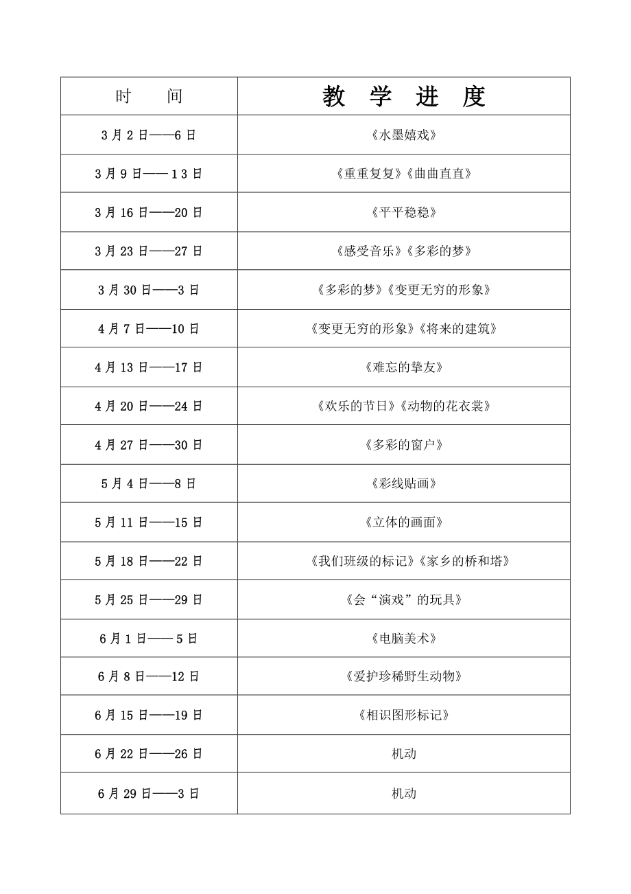 小学美术三年级下教案全1.docx_第2页