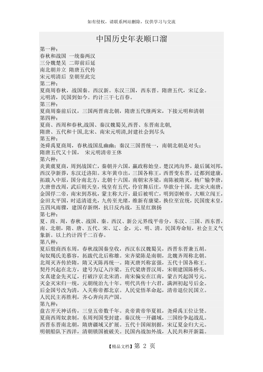 中国历史年表顺口溜.doc_第2页