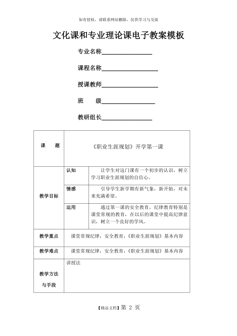 《职业生涯规划》开学第一课.doc_第2页