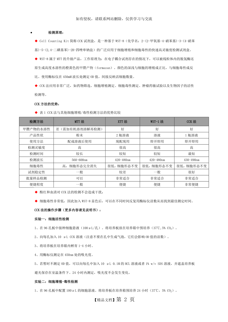 CCK8原理、优势、步骤.doc_第2页