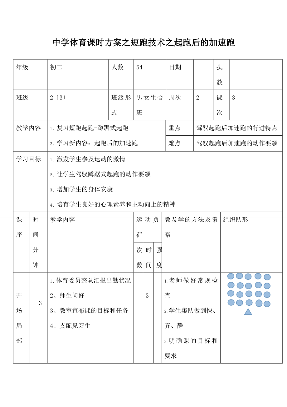 跑后的加速跑教案.docx_第1页