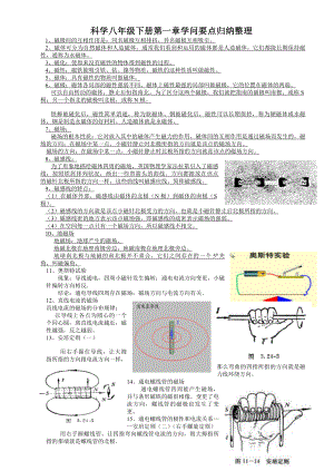 浙教版科学八年级下册第一章知识点归纳1.docx