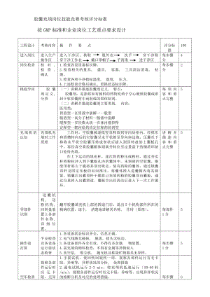 胶囊充填岗位技能竞赛评分标准.docx