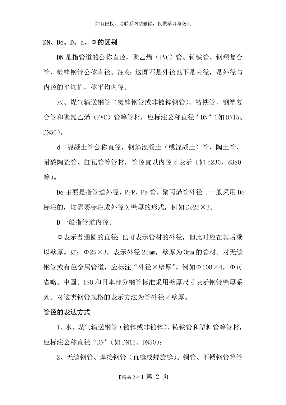 DN、De、D、d、Φ的区别与管径表示方式.doc_第2页