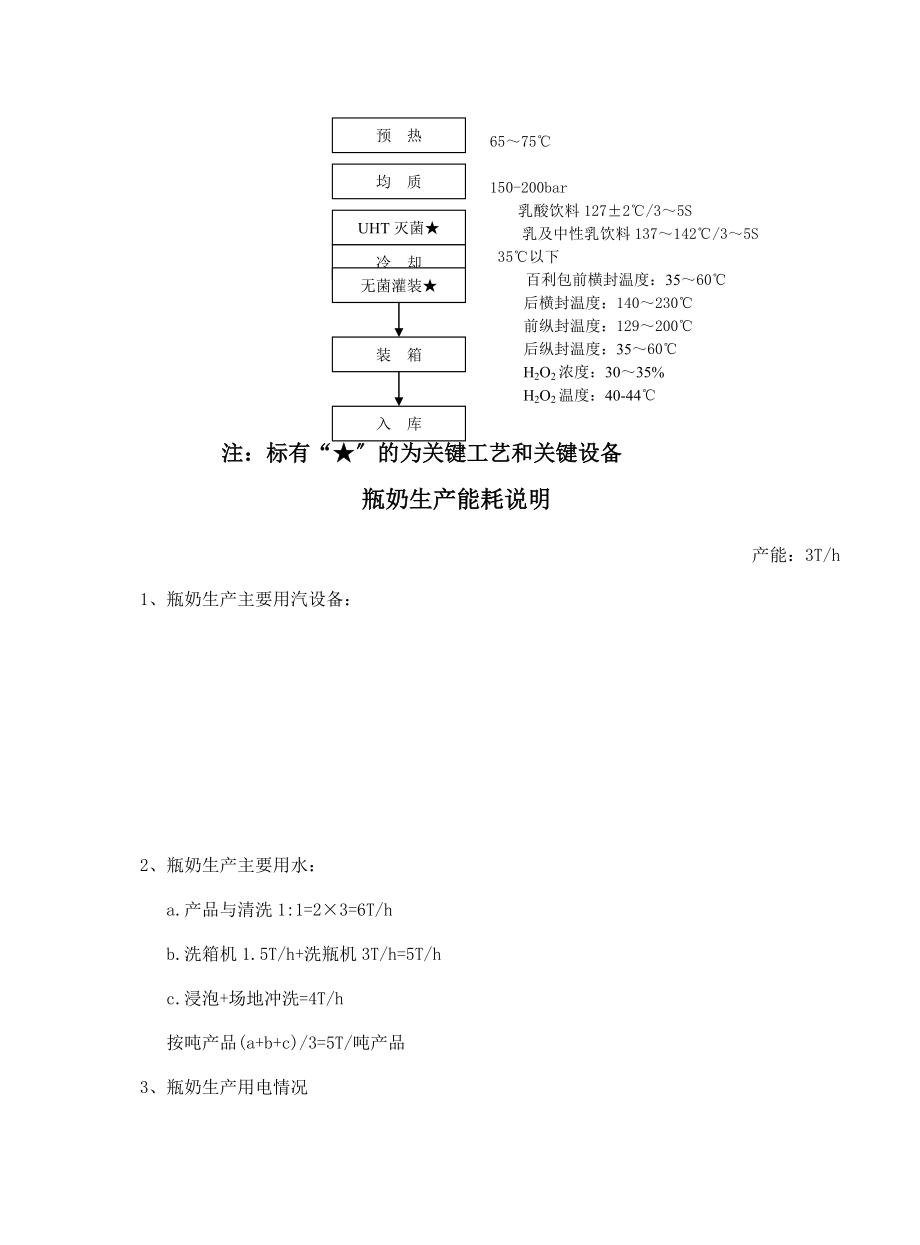 奶粉生产工艺流程及产品能耗说明.doc_第2页