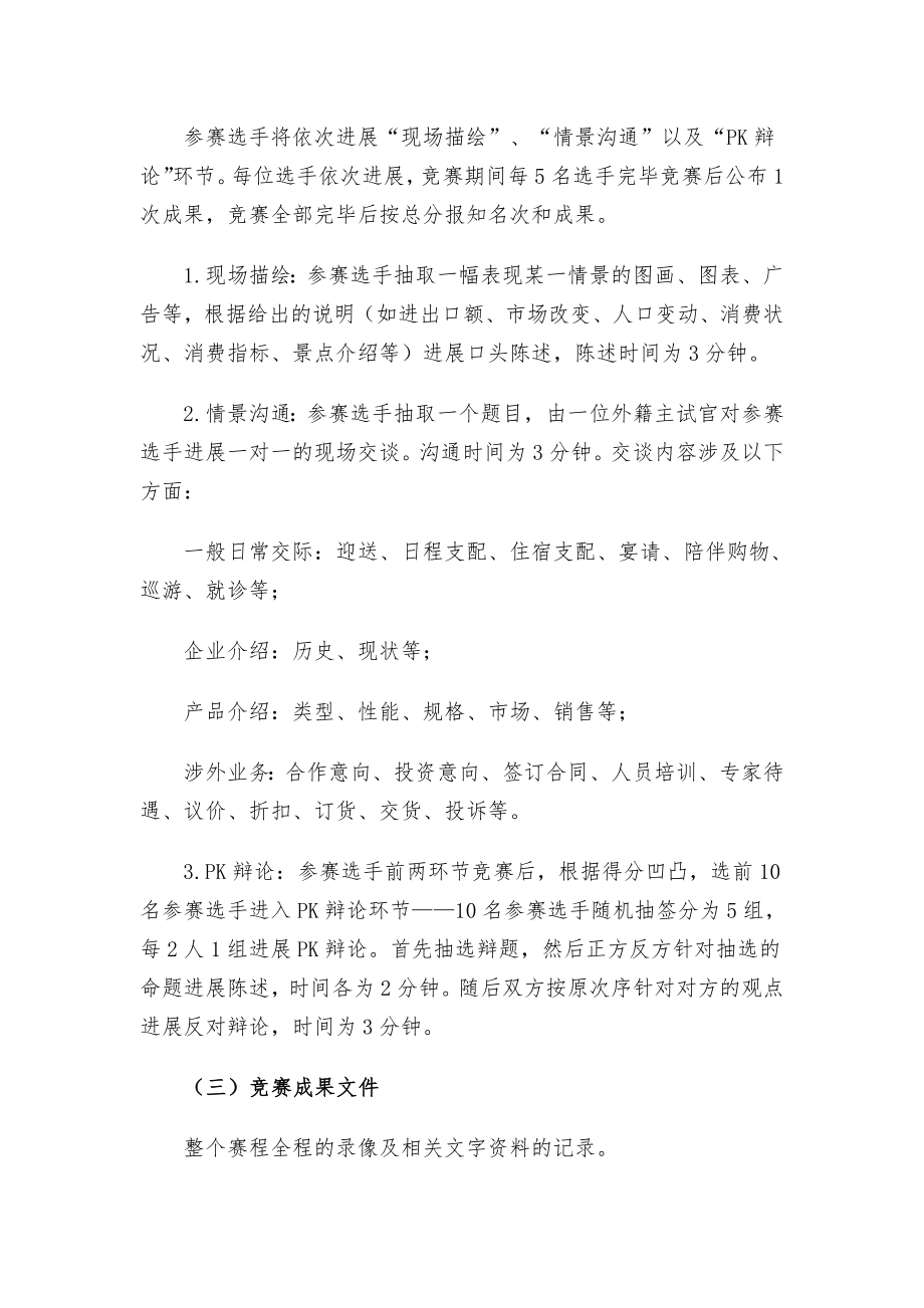 英语口语项目竞赛方案.docx_第2页