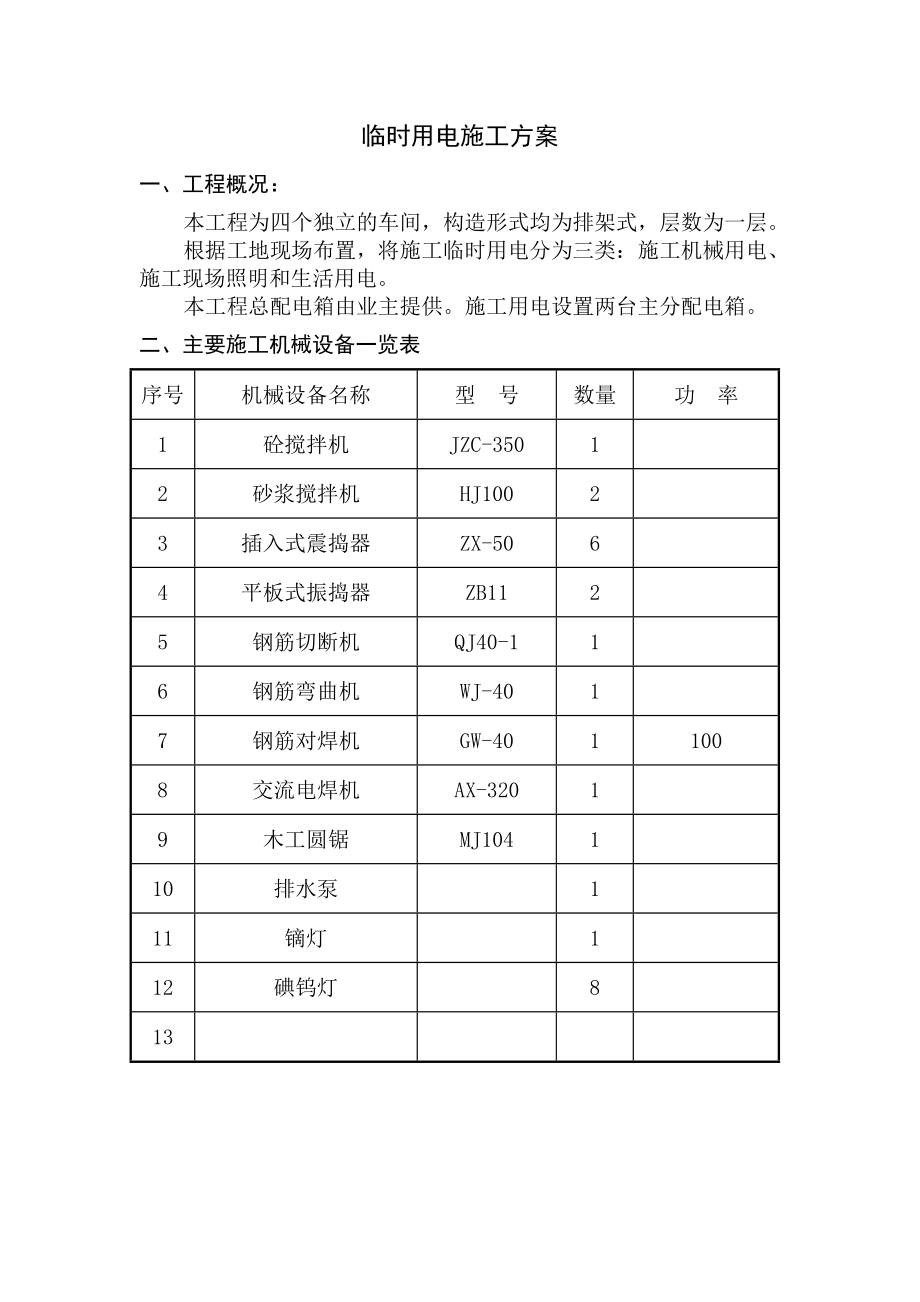 临时用电专项方案范本DOC.doc_第1页