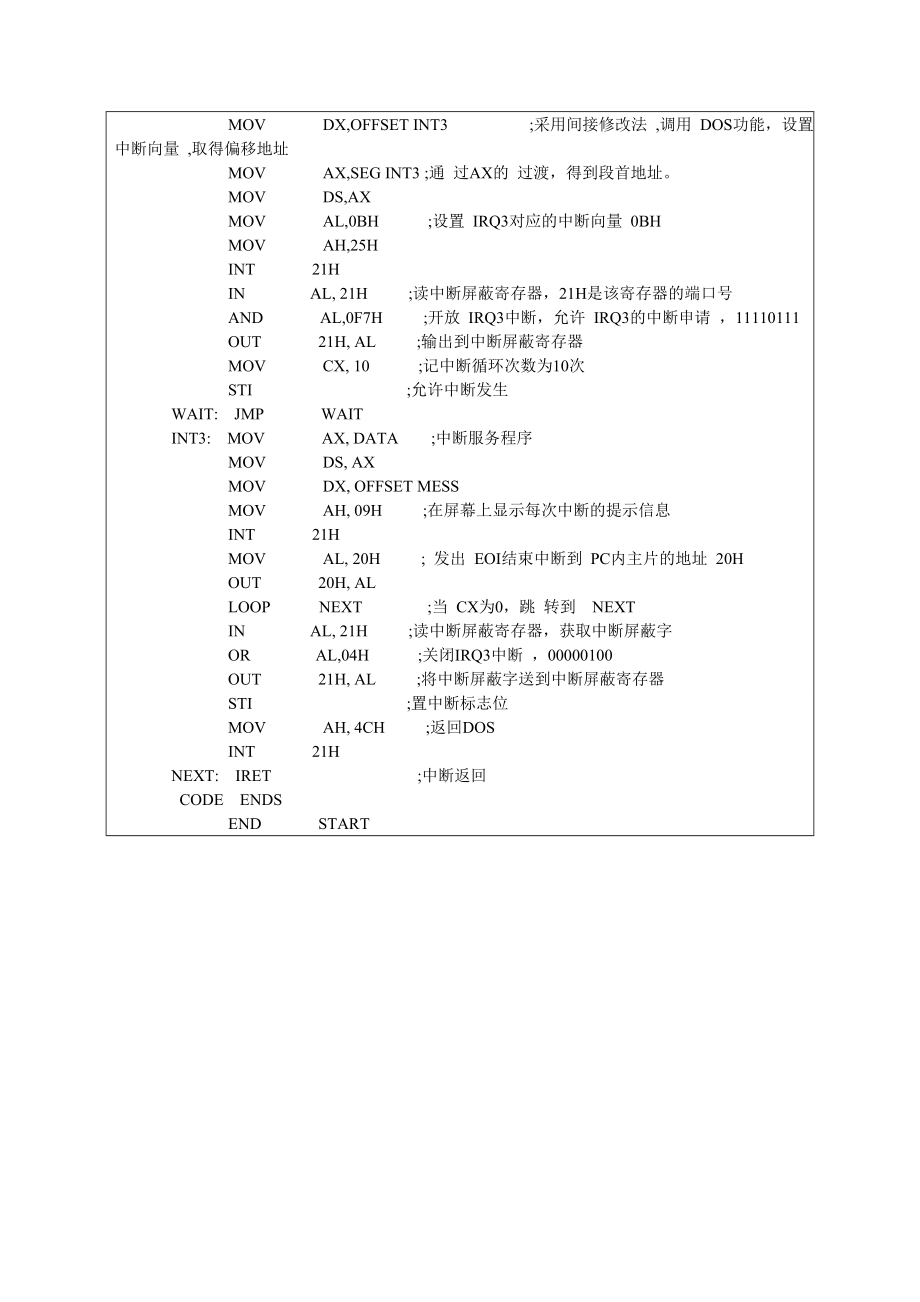 北科大微机原理实验报告.doc_第2页