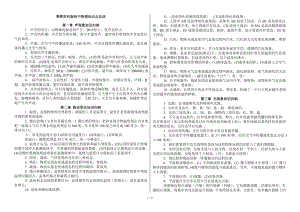 苏科版初中物理知识点总结(含所有公式-绝对全----).docx