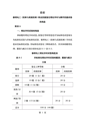 维修电工技师和高级技师职业技能鉴定理论知识模拟试卷及答案[3].docx