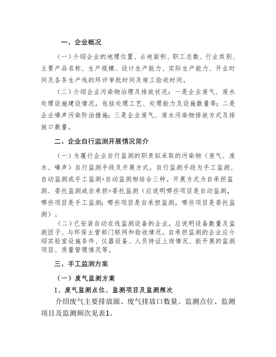 企业自行监测方案格式.doc_第2页