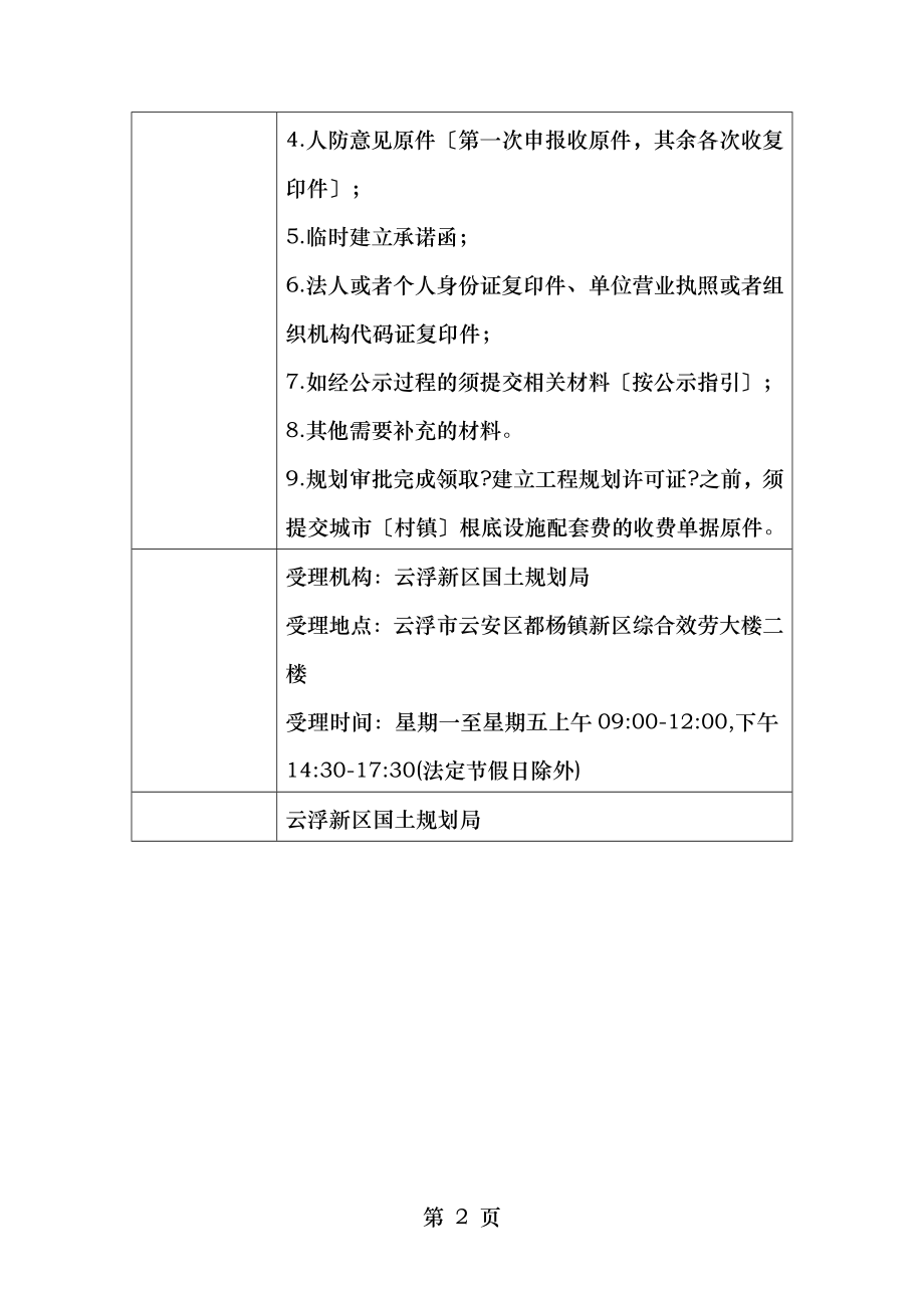 临时建筑工程规划许可办事.doc_第2页