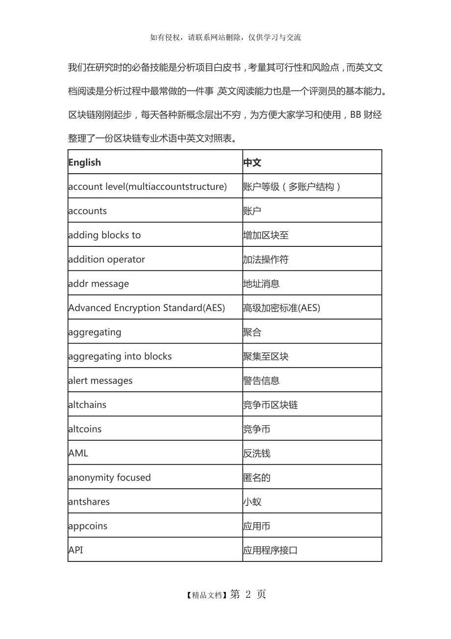 区块链专业术语中英文对照表.doc_第2页