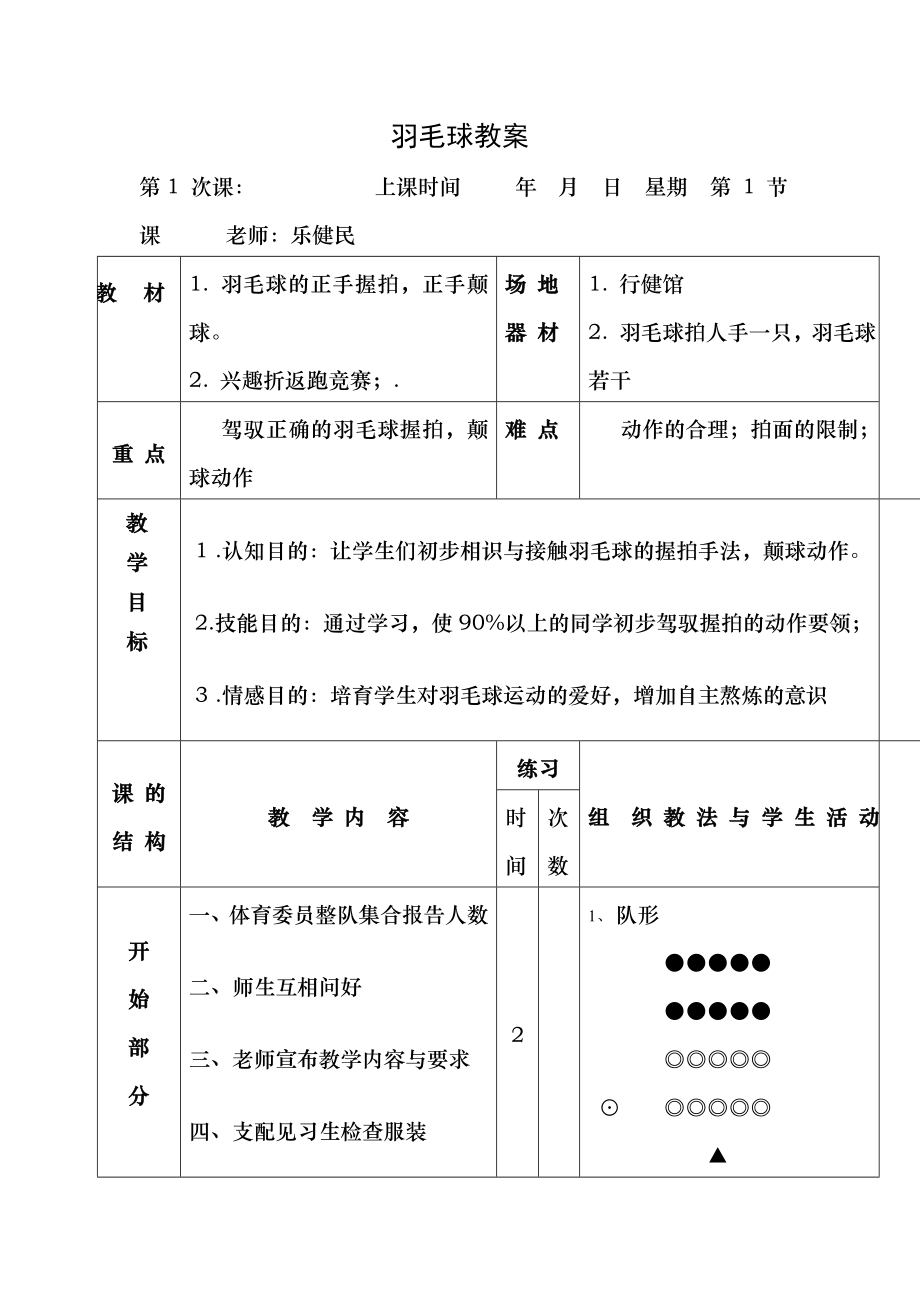 羽毛球握拍教案1.docx_第1页