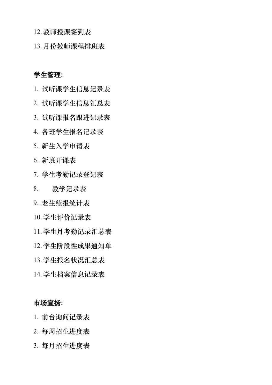 英语培训学校管理各类表格.docx_第2页