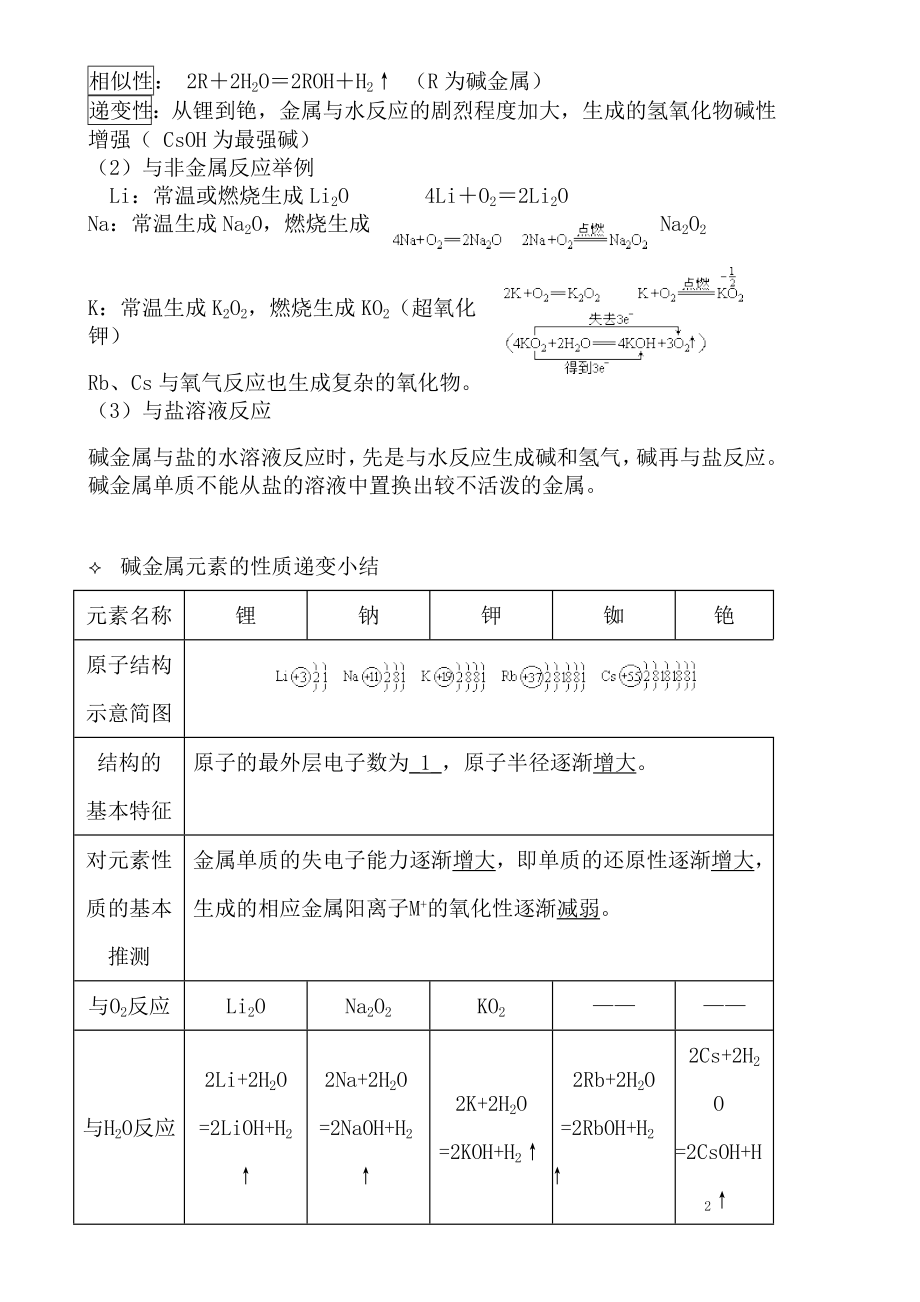 元素周期律一对一讲义[1].docx_第2页