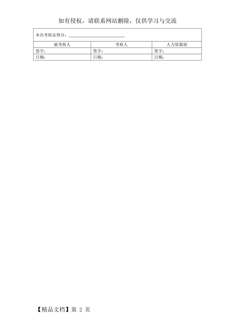 仓储物流KPI考核表.doc_第2页