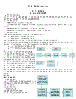 人力资源管理师二级薪酬管理.doc