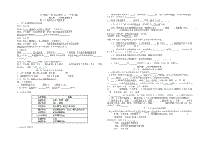 苏教版初中生物七年级下册必记知识点学生版1.docx