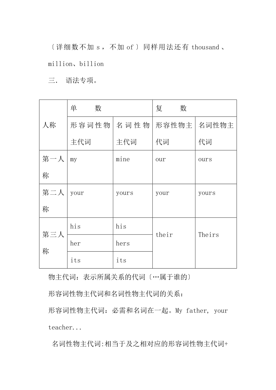 研社七年级英语下册1-6知识点归纳.docx_第2页