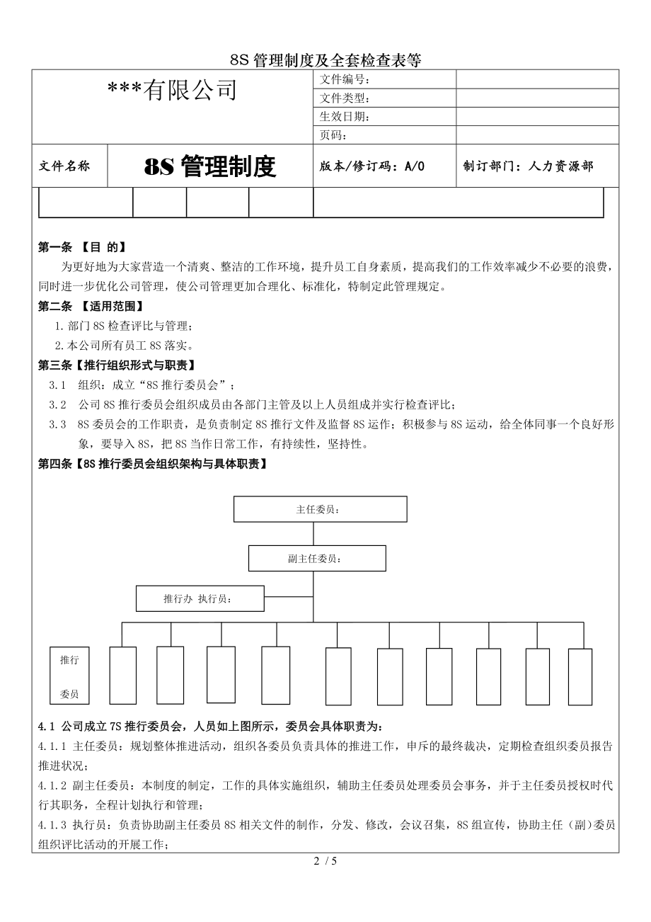 S管理制度及全套检查表等.docx_第2页