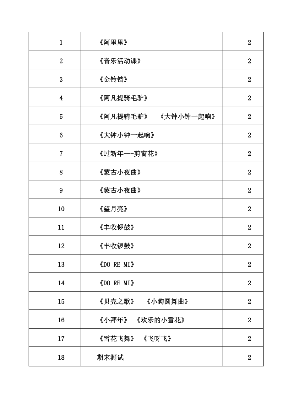 二年级上册音乐计划及教案.doc_第2页