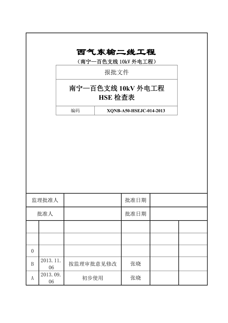 HSE检查表[002].docx_第1页