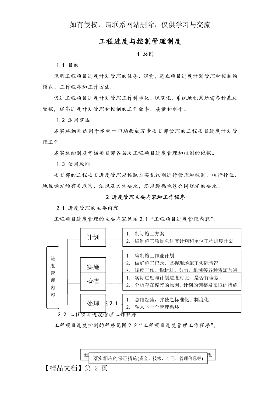 工程进度和控制管理制度汇编.doc_第2页