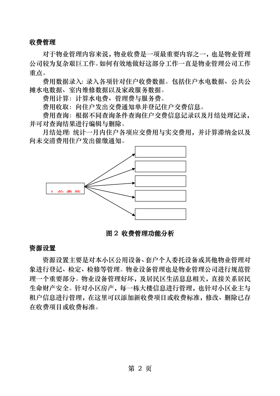 小区物业管理系统与设计.doc_第2页