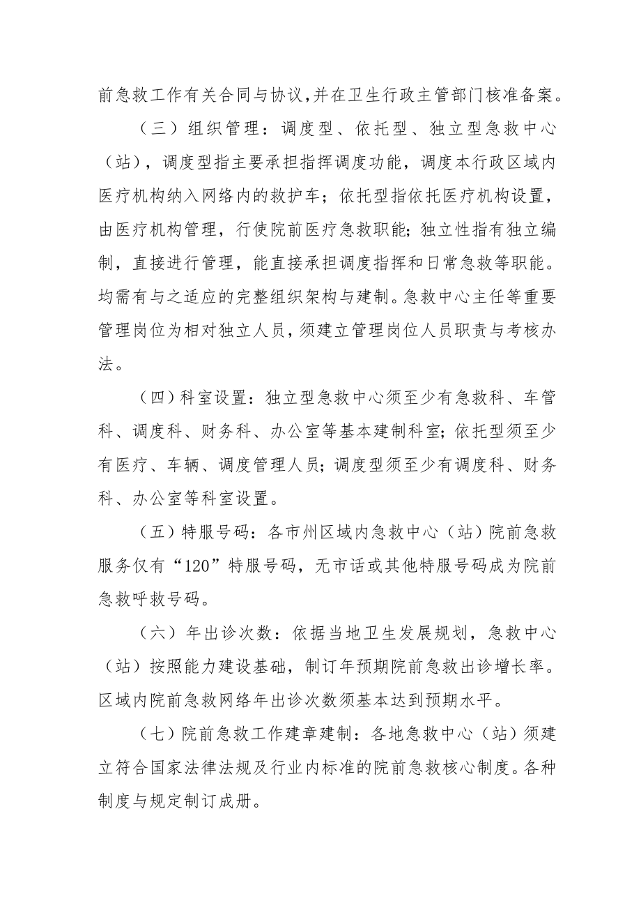 长江中游城市群院前医疗急救医疗质量控制与评价标准.docx_第2页