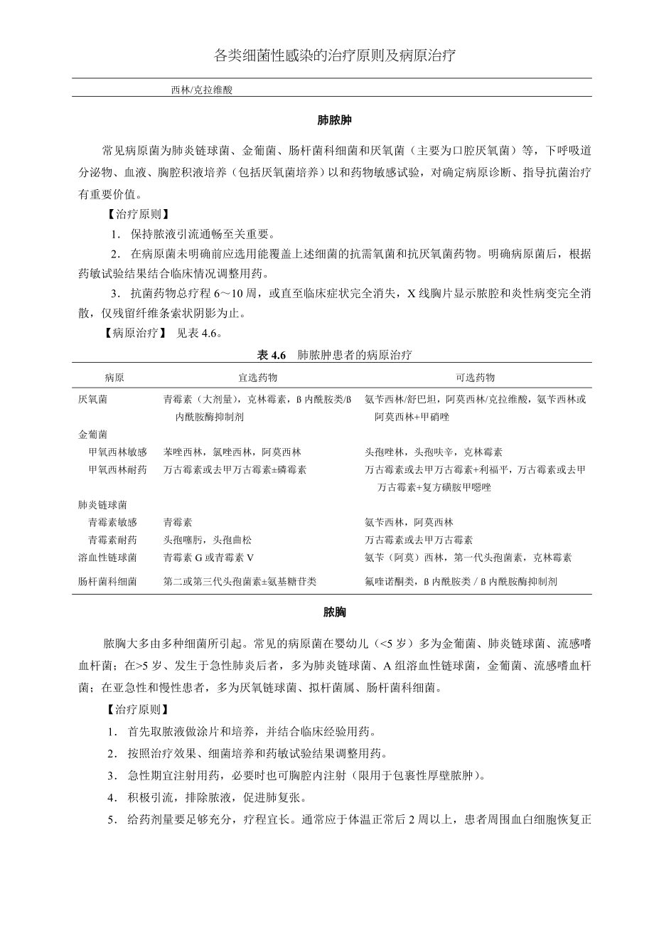 各类细菌性感染的治疗原则及病原治疗.docx_第2页