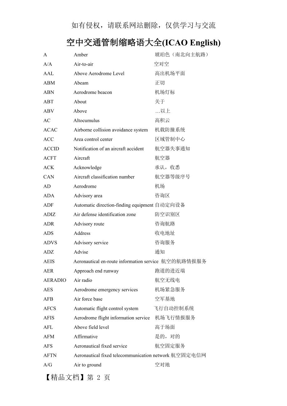 空管(民航)缩略语大全.doc_第2页